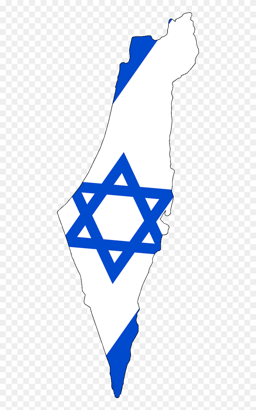 Flag Of Israel Star Of David National Flag Jewish People - Religious Symbols Clipart