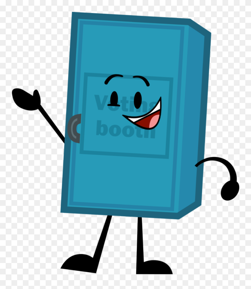 Vote Drawing Polling Booth - Battle For The Big B Voting Booth Clipart