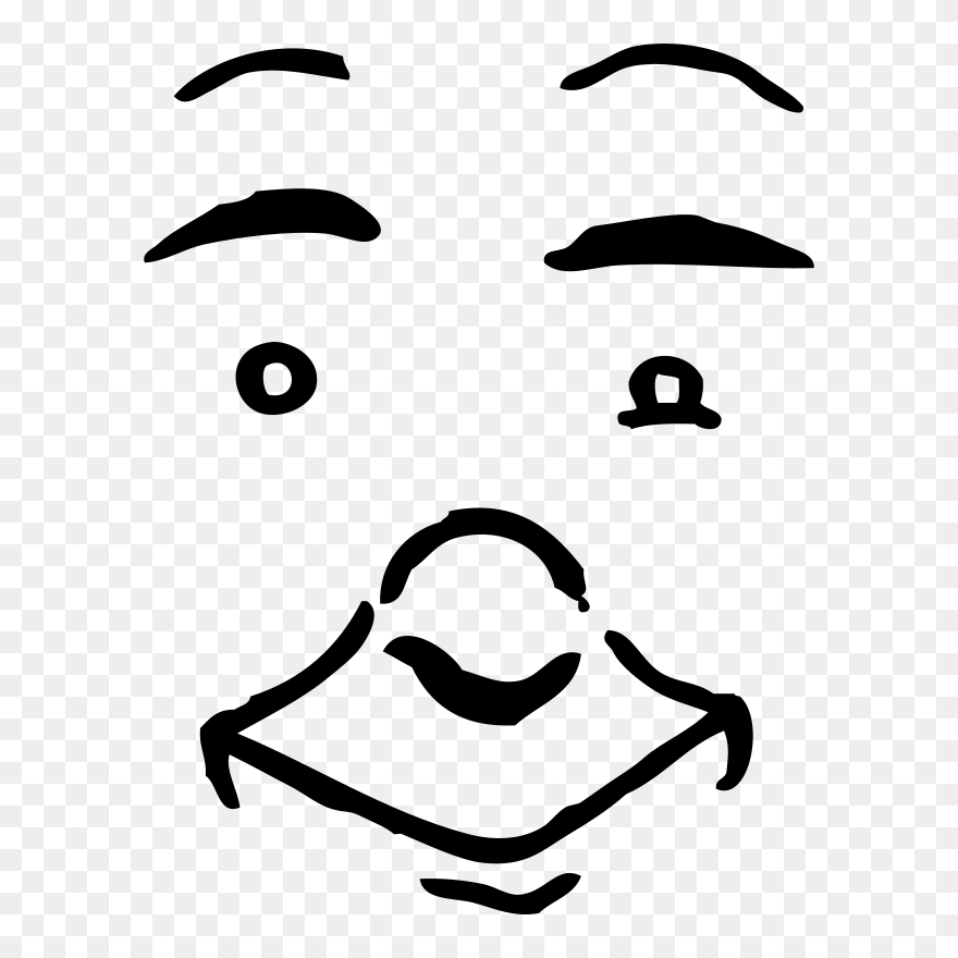 Anticipation - Face Clip Art - Png Download