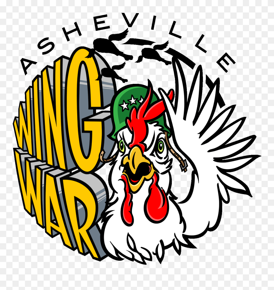 Chicken Wing Cook Off Logo Clipart