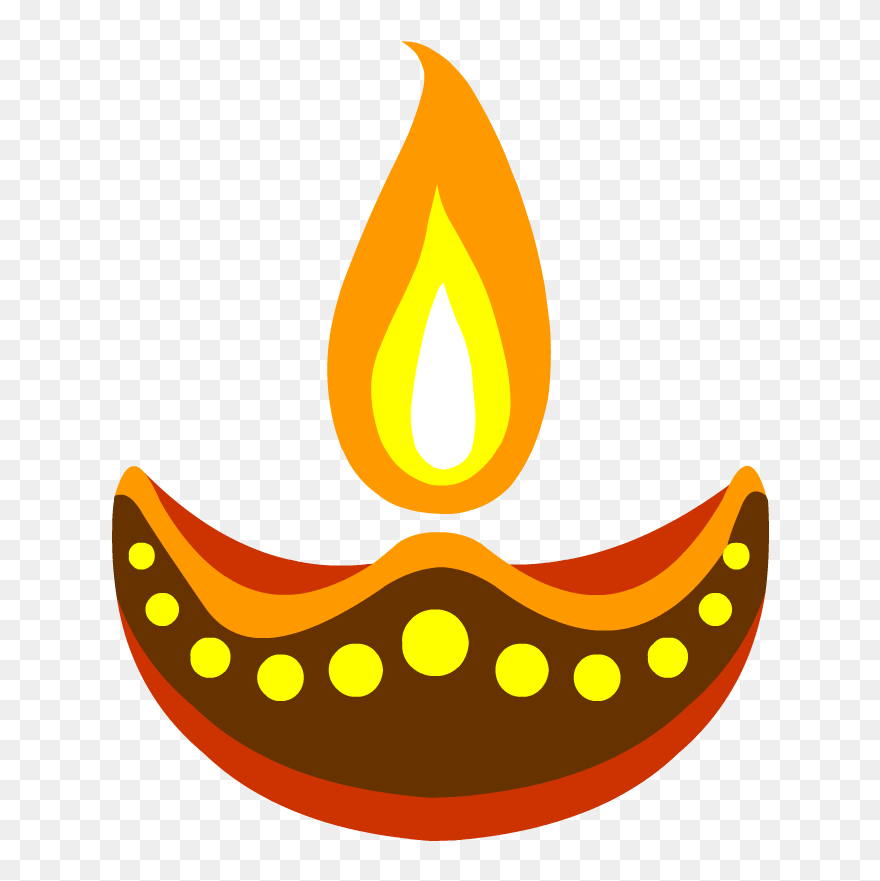 Birthday Cake Diwali Diya Holi - Diwali Diya Logo Clipart