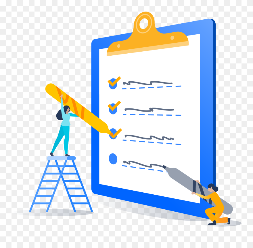 Organization Clipart Checklist - Portable Network Graphics - Png Download