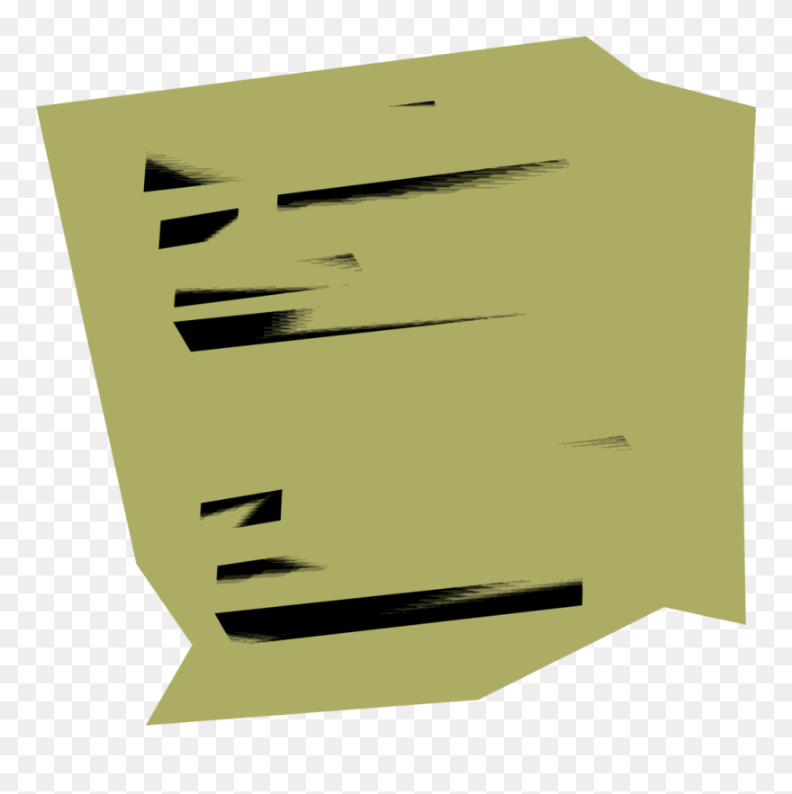 Transparent Long List Clipart - Paper - Png Download