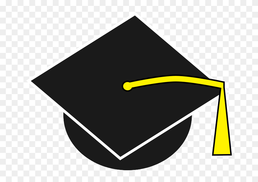 Graduation Hat - Animasi Toga Png Clipart