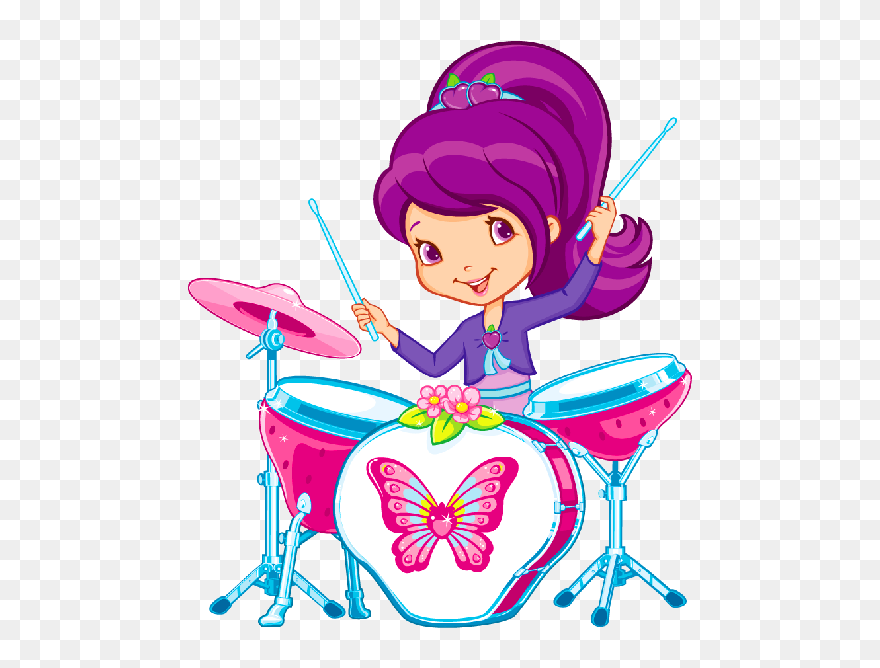 Strawberry Shortcake Cartoon Plum Pudding Clipart