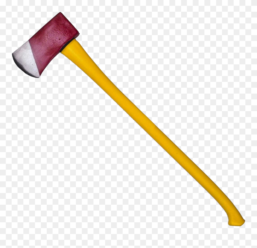 Flat Head Axe Clipart - Firefighter Handtool - Png Download