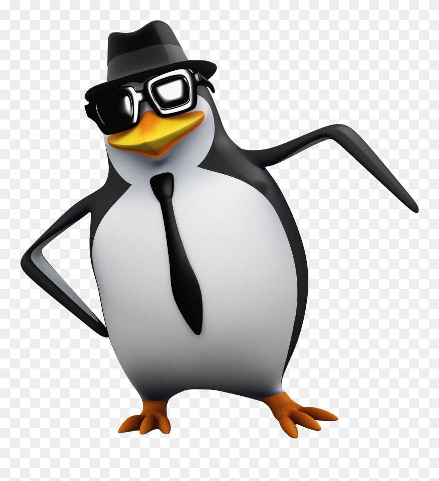 Madagascar Penguins Png - Penguins Of Madagascar With A Hat Clipart