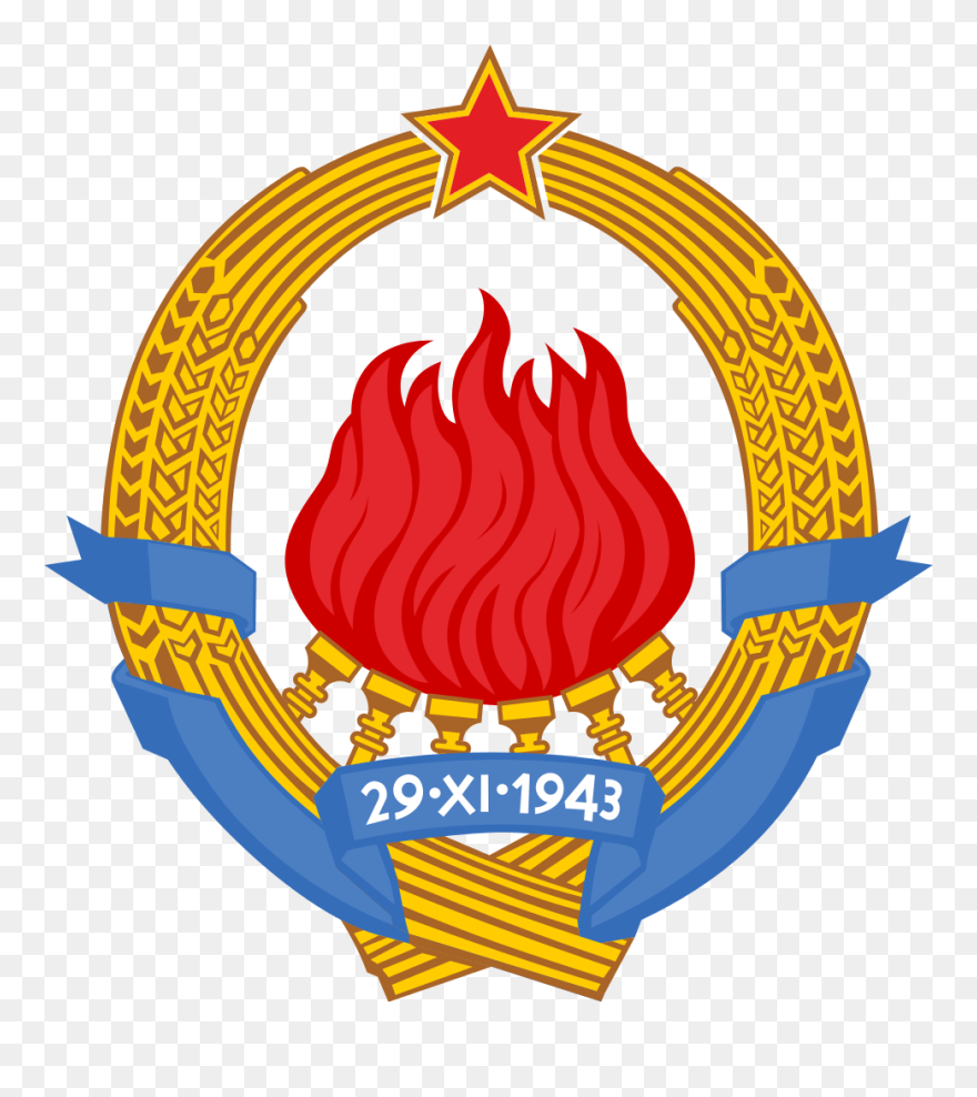 Yugoslavia Emblem Clipart
