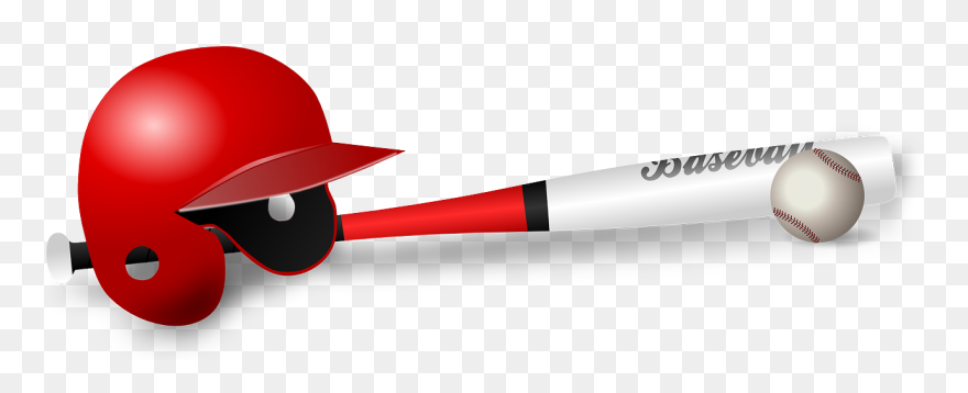 Basketball Publisher Clipart Png Freeuse Download Baseball - Baseball Bat And Helmet Transparent Png