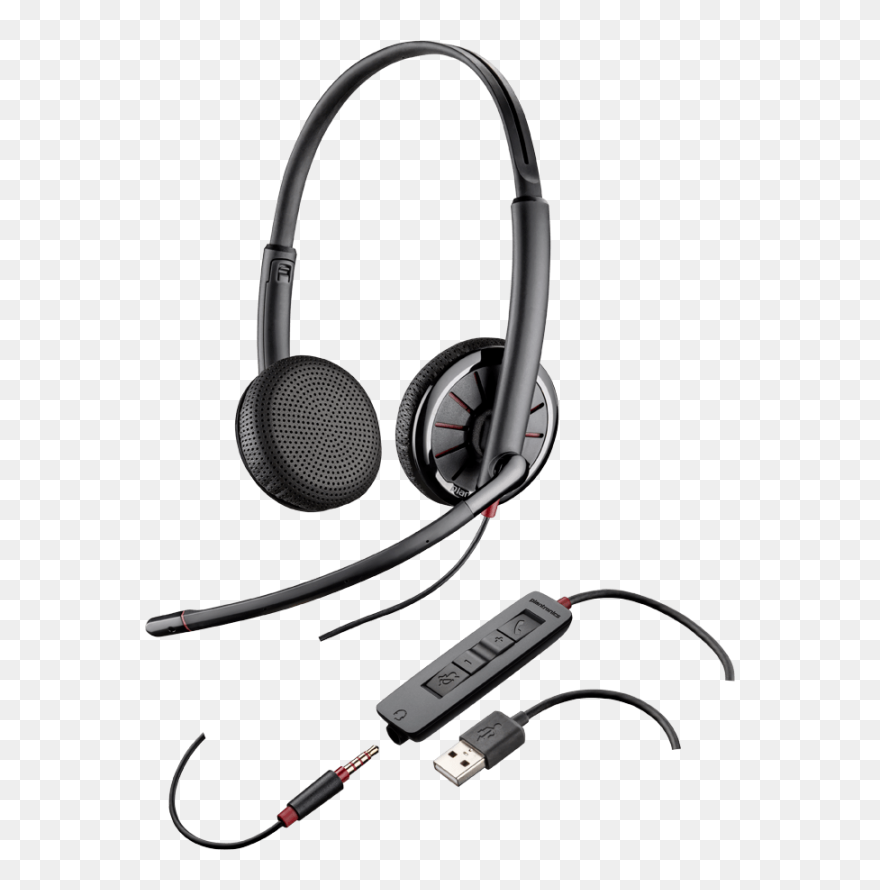 Jpg Free Download 911 Clipart Headset - Plantronics Blackwire C315 M - Png Download