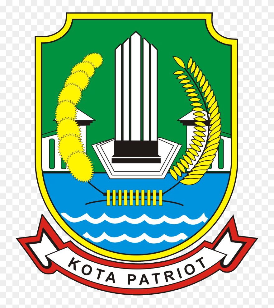 Coat Of Arms Of Bekasi - Logo Kota Bekasi Png Clipart