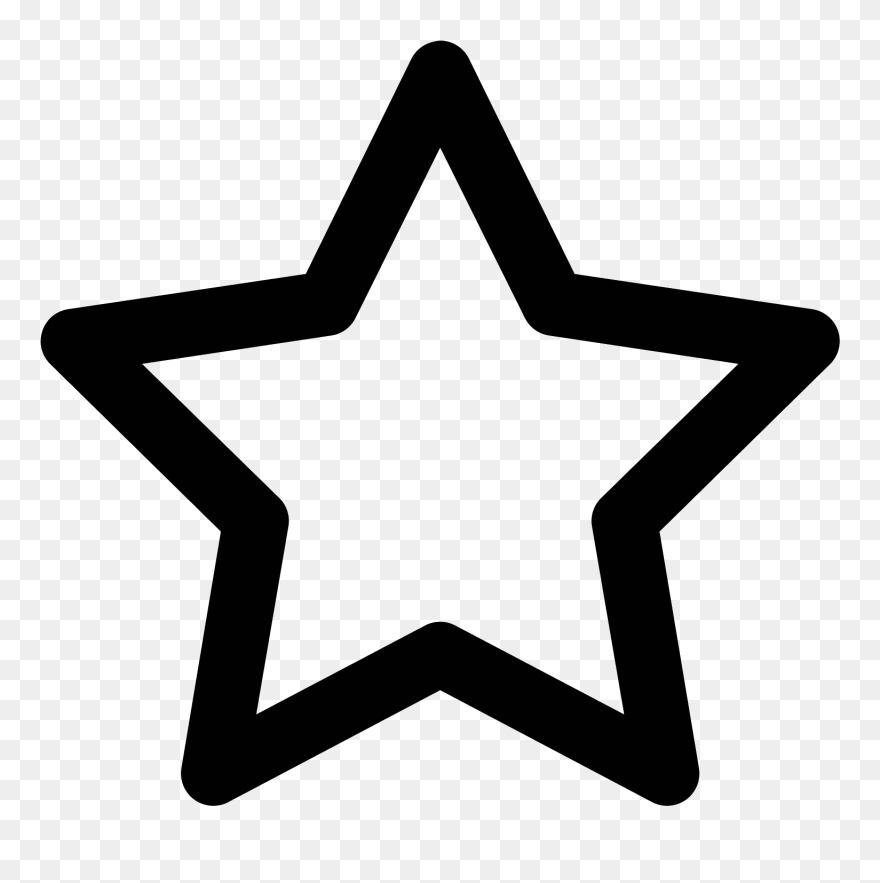 Star Of David Black And White Clipart Clip Library - Star Icon Png Transparent Png