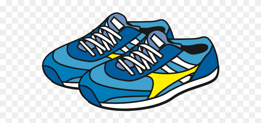 Jogging Shoes - Shoes Clipart - Png Download