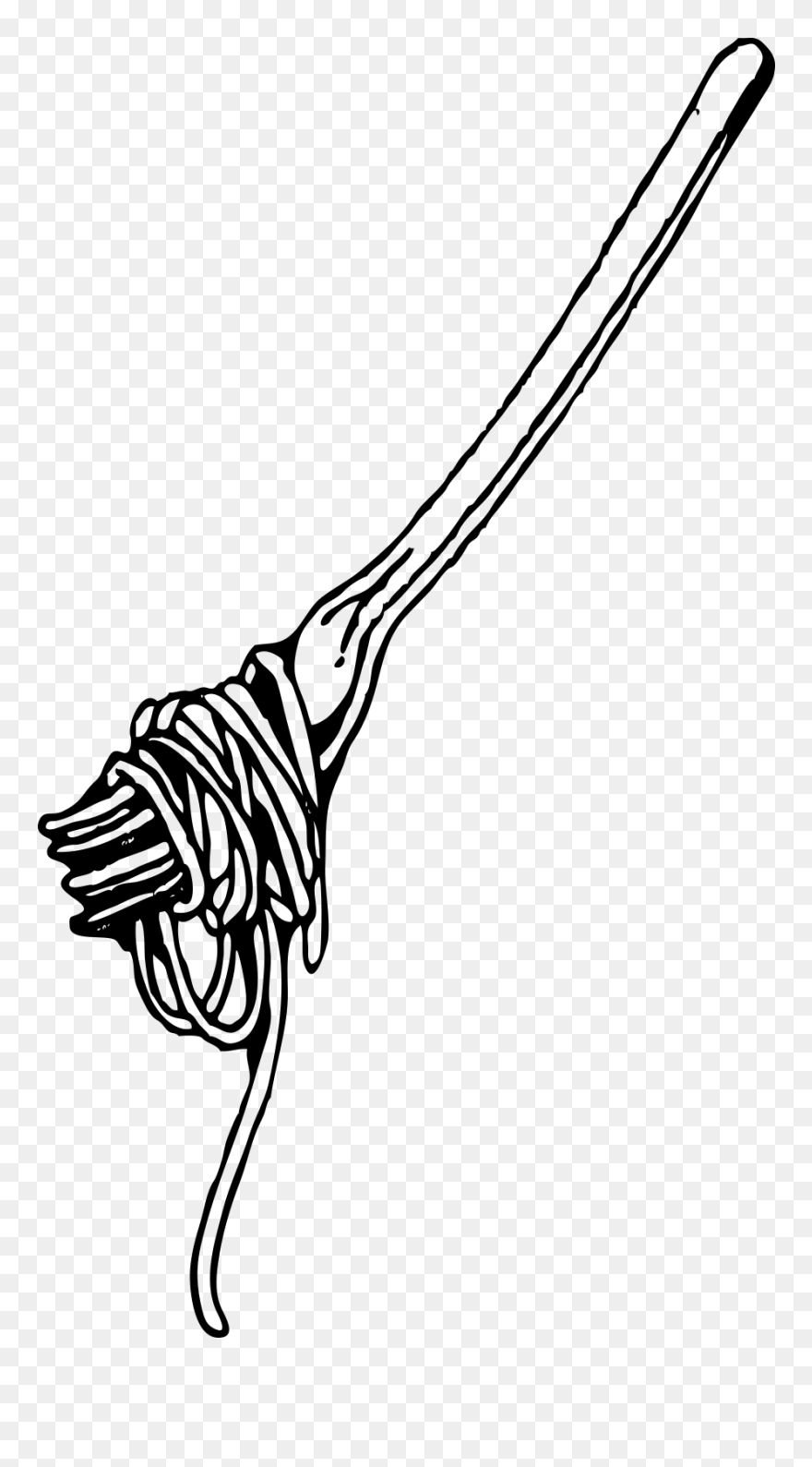 Spaghetti Clip Art - Png Download