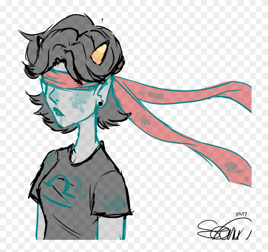 Terezi Blindfold - Clip Art - Png Download