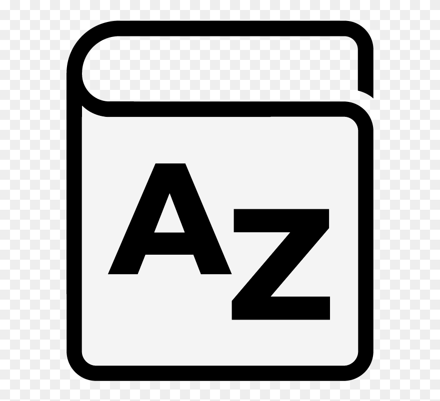 Dictionary Clipart Glossary - Png Download