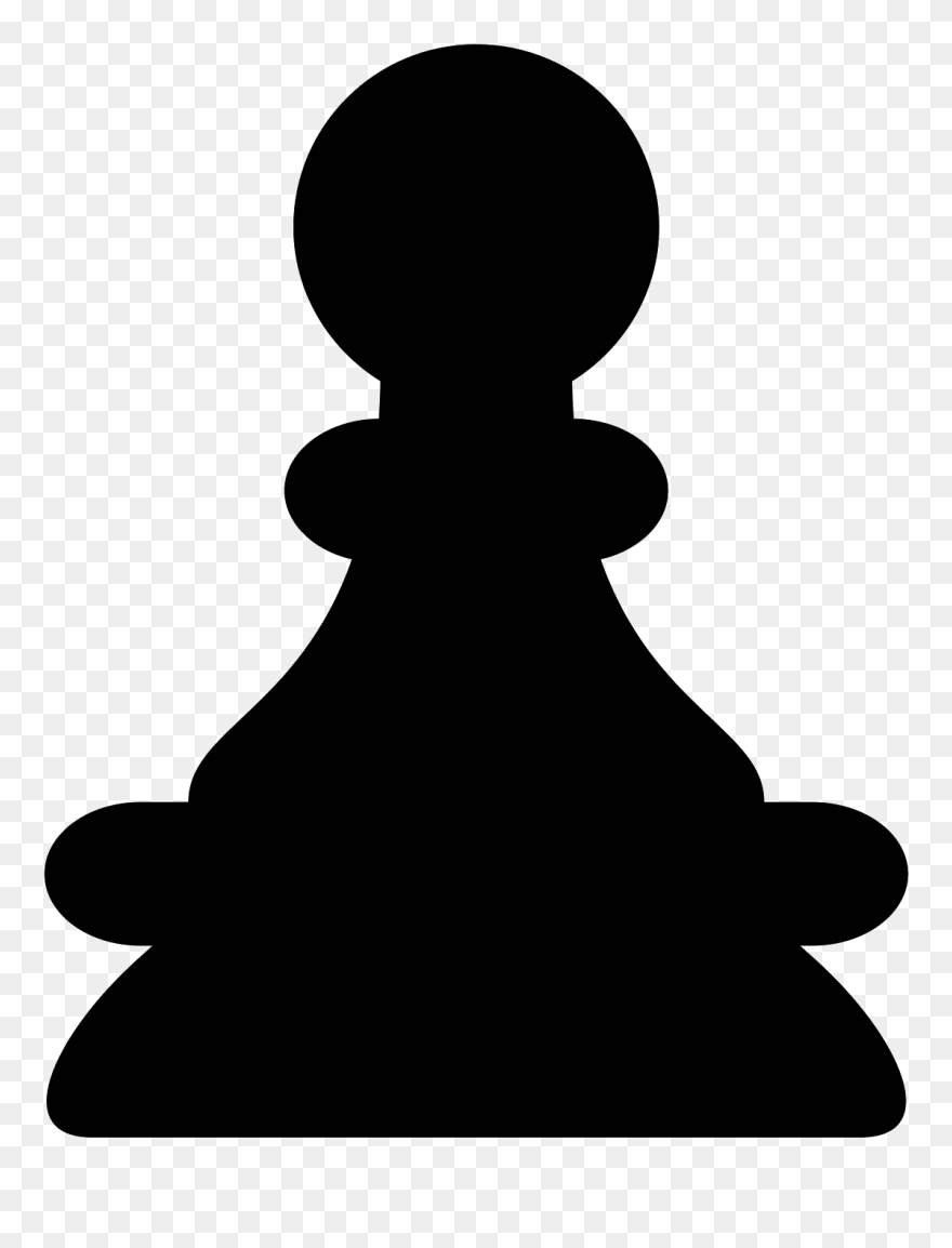 Chess Piece King And Pawn Versus King Endgame White - Blue Chess Piece Clipart - Png Download