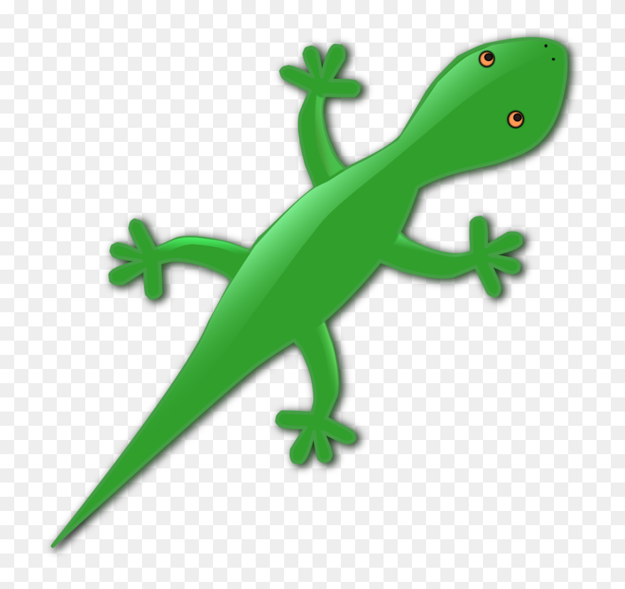 Reptile,organism,lizard - Lizard Clipart - Png Download