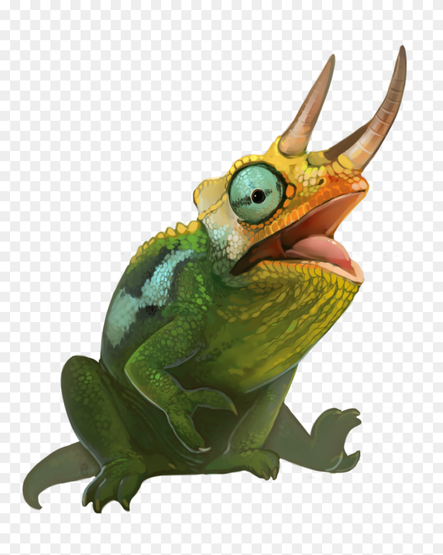 Transparent Jackson Chameleon Clipart - Wallace's Flying Frog - Png Download