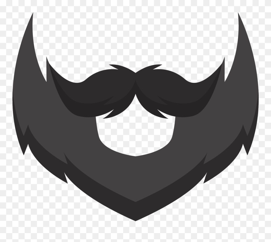 Cartoon Beard Png - Beard Clipart Transparent Png