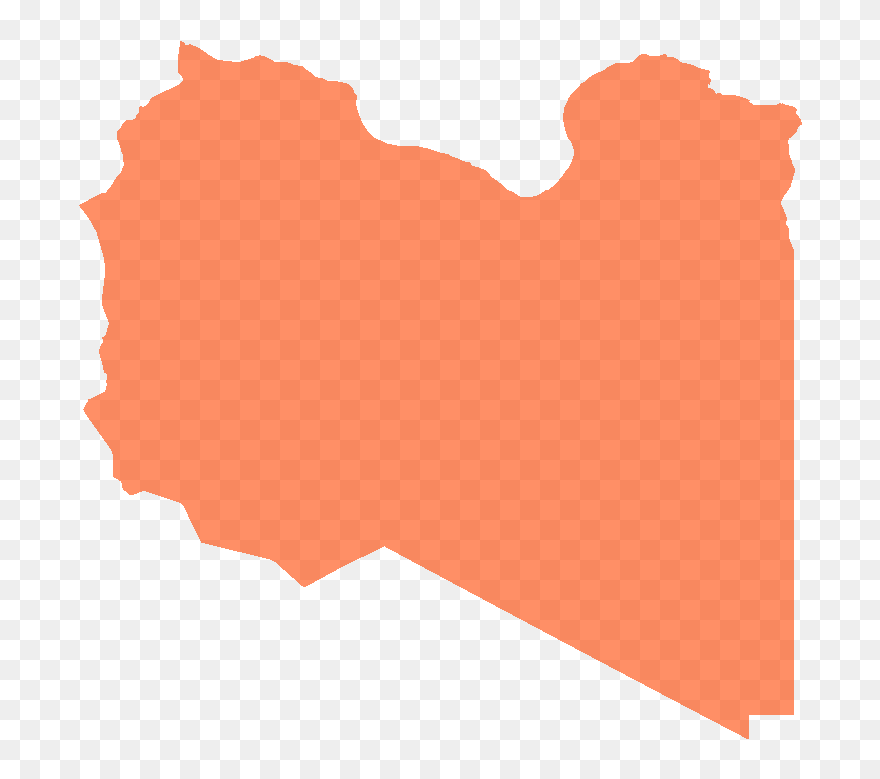 Capital Of Libya On Map Clipart