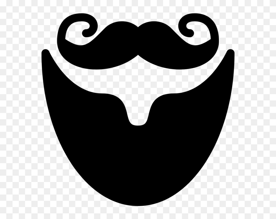 B Lo - Beard Clipart