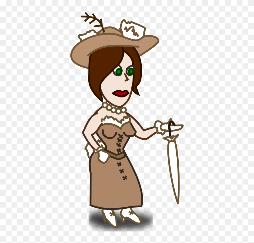 Lady Clip Art - Png Download