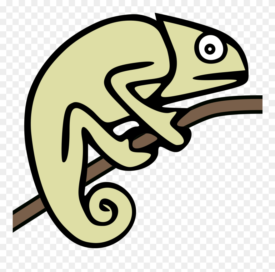 Chameleon Cartoon Clipart