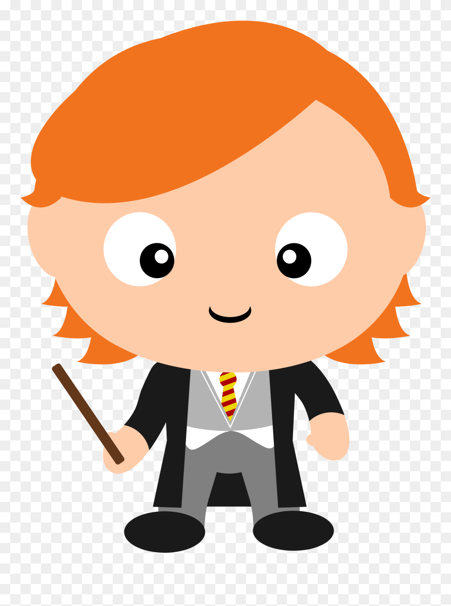 Transparent Hedwig Png - Harry Potter Ron Clip Art