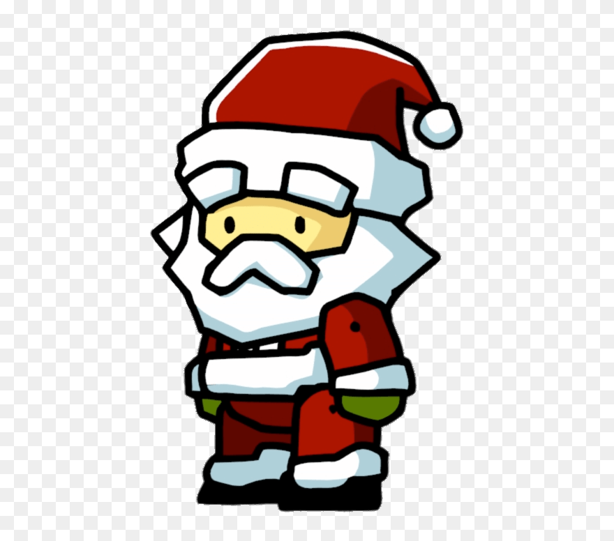 Scribblenauts Santa Claus - Scribblenauts Santa Clipart