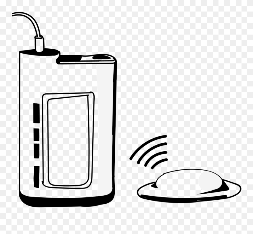 Lead Sensorandpump@3x - Cgm Sensor Graphic Clipart