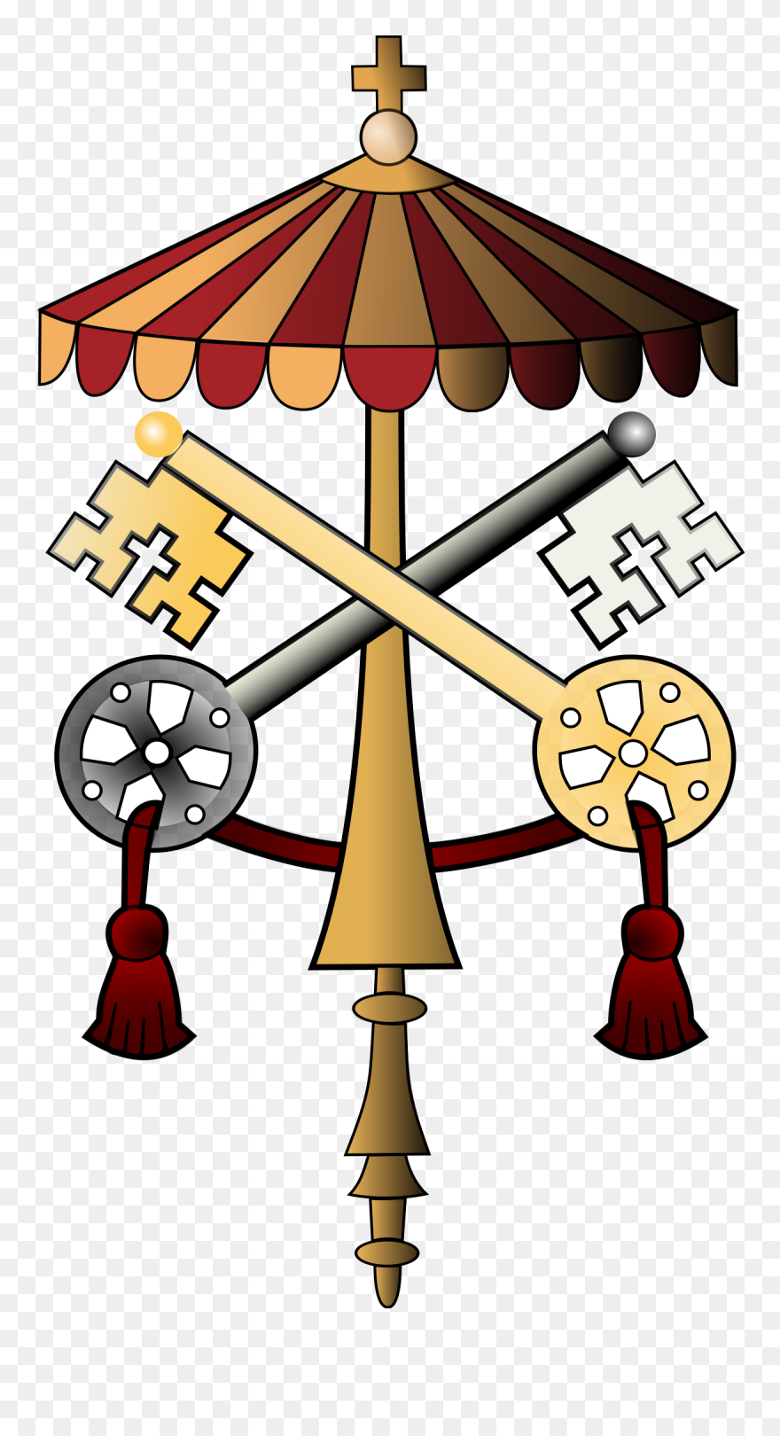 Vatican City Flag Clipart