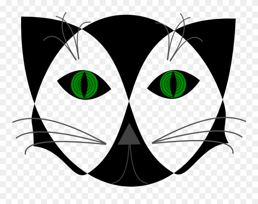 Hypno Cat Png Clip Art - Clip Art Transparent Png
