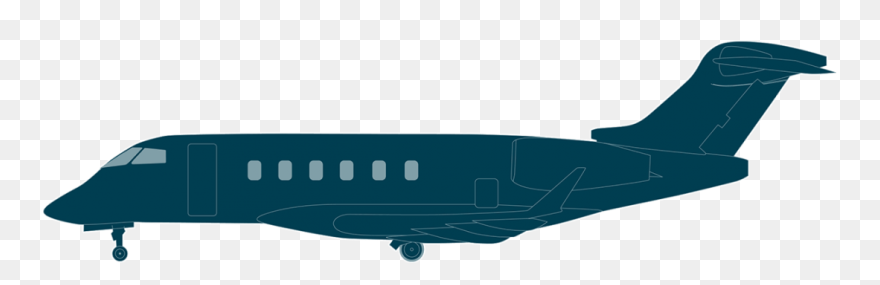 Challenger 350 Side View - Bombardier Challenger 650 Side Clipart