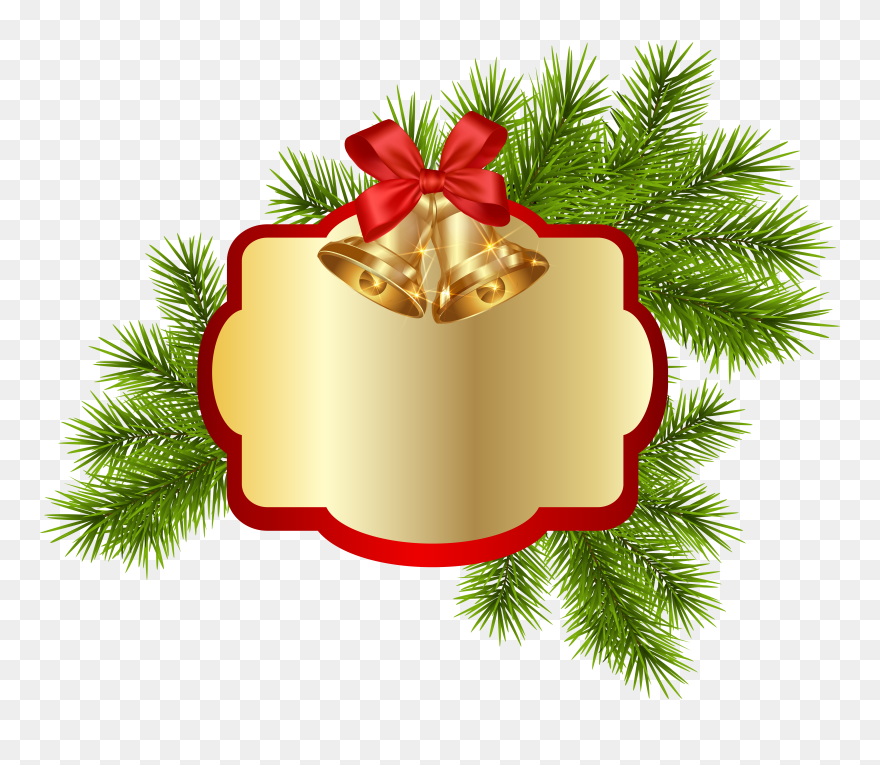 Christmas Card Blank Png Clipart