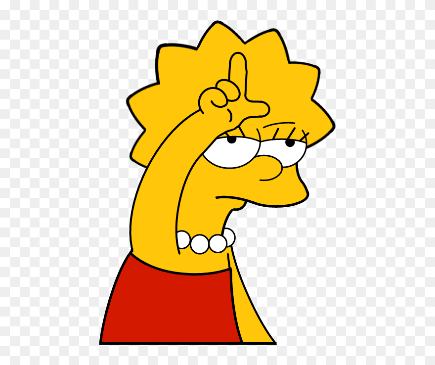 #lisa #lisasimpsons #lisasimpson #amarelo #yellow #💛 - Lisa Simpson Png Clipart