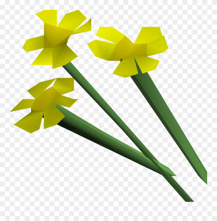 Yellow Flower Runescape, Hd Png Download Orange Flower Runescape
