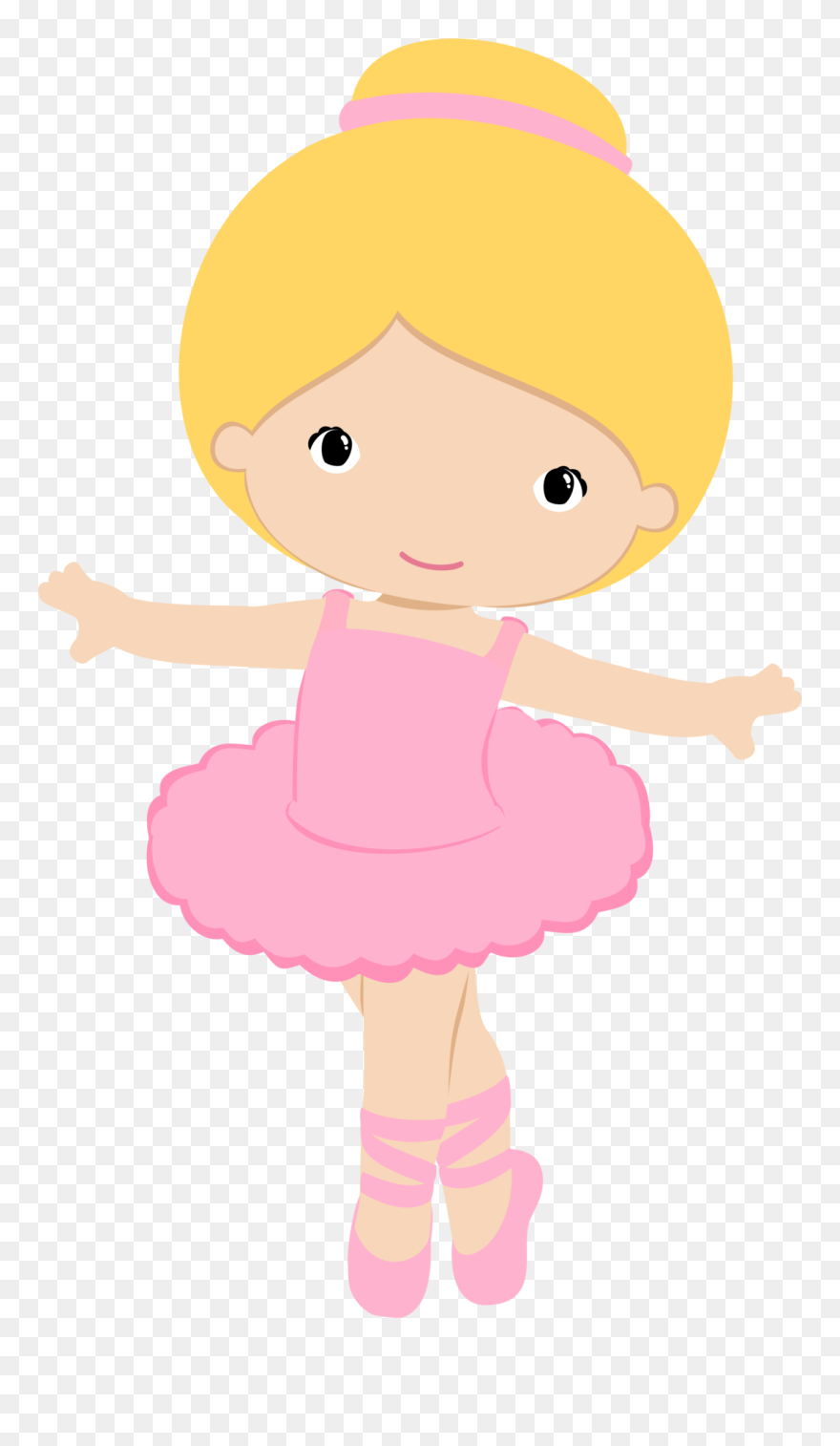 Ballerina Clipart Cartoon - Ballerina Clipart - Png Download