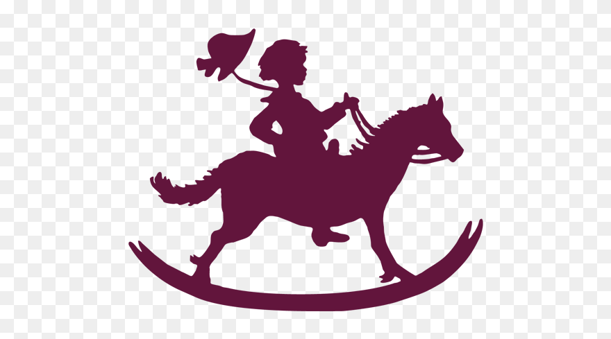 Horse Wall Decal Sticker Barrel Racing - Some Babies Grow Up To Be Cowgirls Clipart
