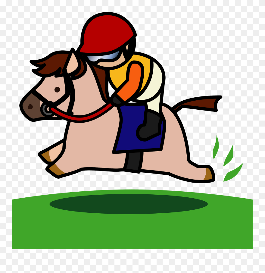 Horse Racing Clipart
