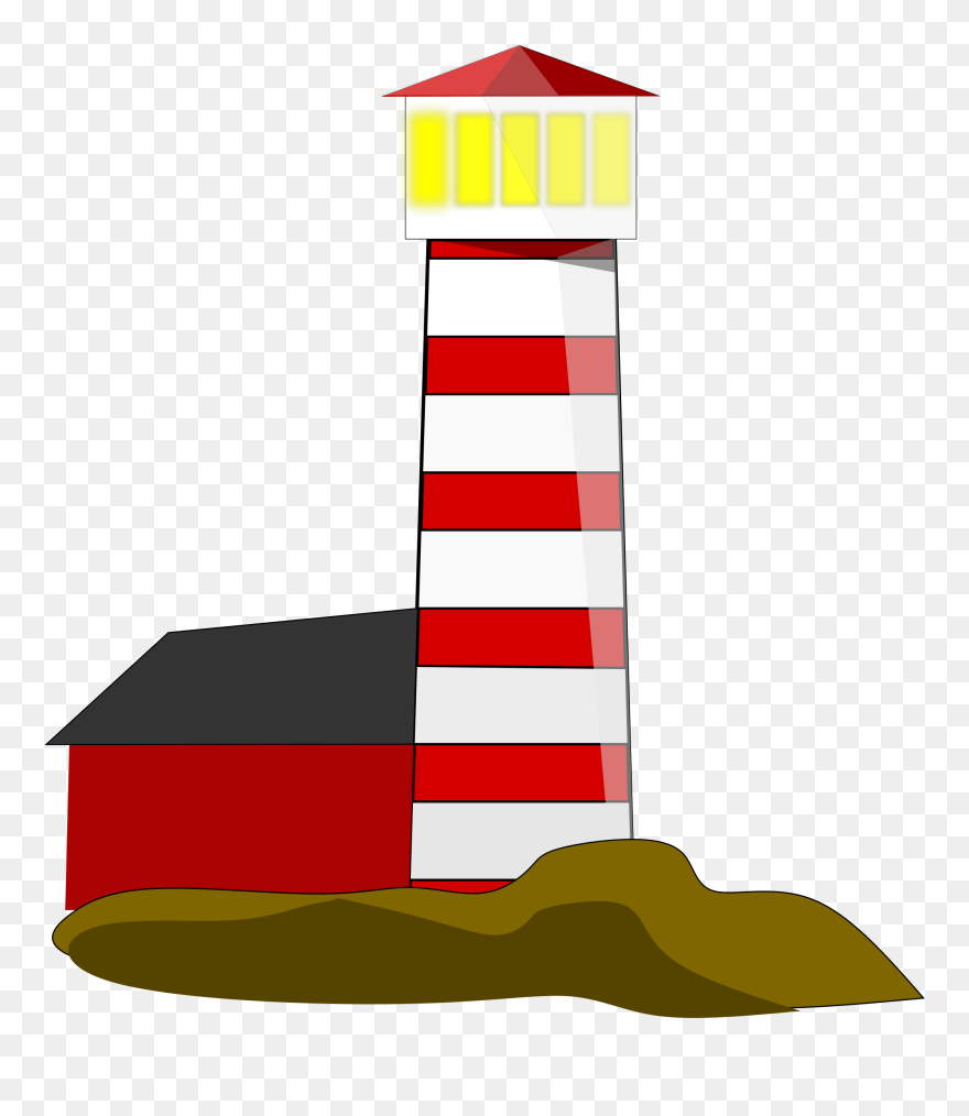 Light House Clipart Svg Royalty Free Download Best - Clip Art - Png Download