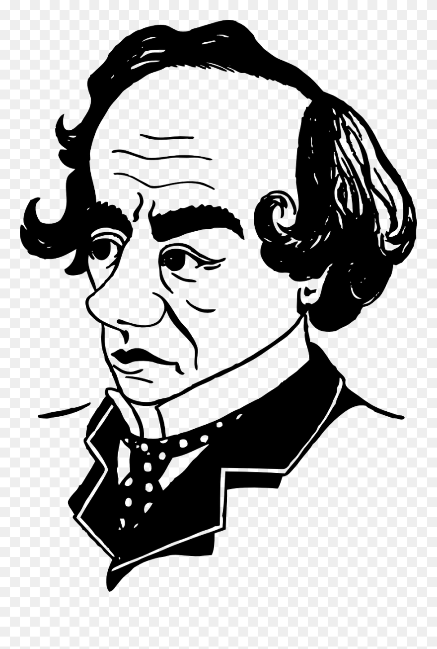 Benjamin Disraeli Head Free Photo - Benjamin Disraeli Clipart - Png Download