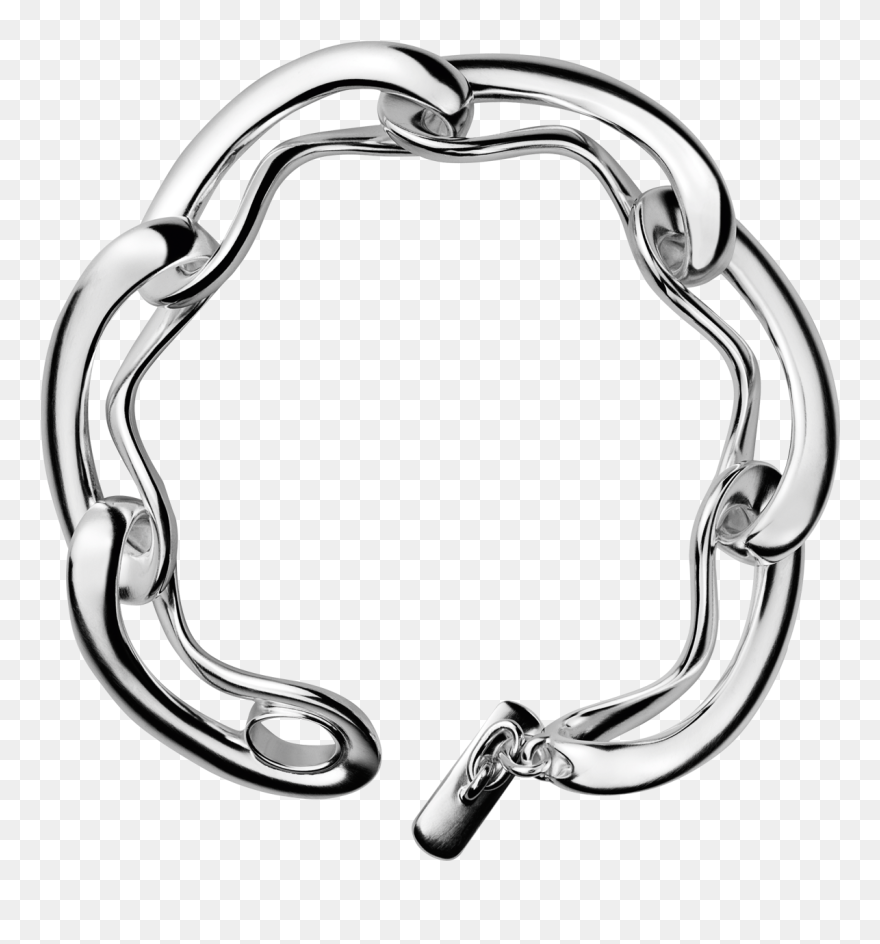 Georg Jensen Armbånd Sølv Clipart