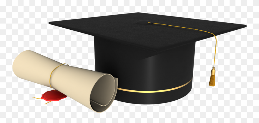 Education National Secondary School Company Student - Graduation Hat Gif Transparent Clipart