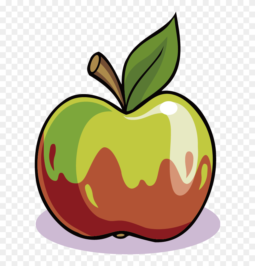 Apple Clip Art - Cartoon - Png Download