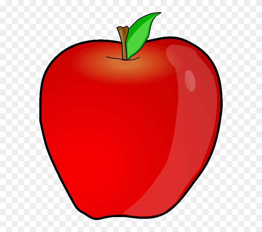 2 Apple Clipart Clip Art Free Stock 14 Cliparts For - Free Clip Art Fruit - Png Download