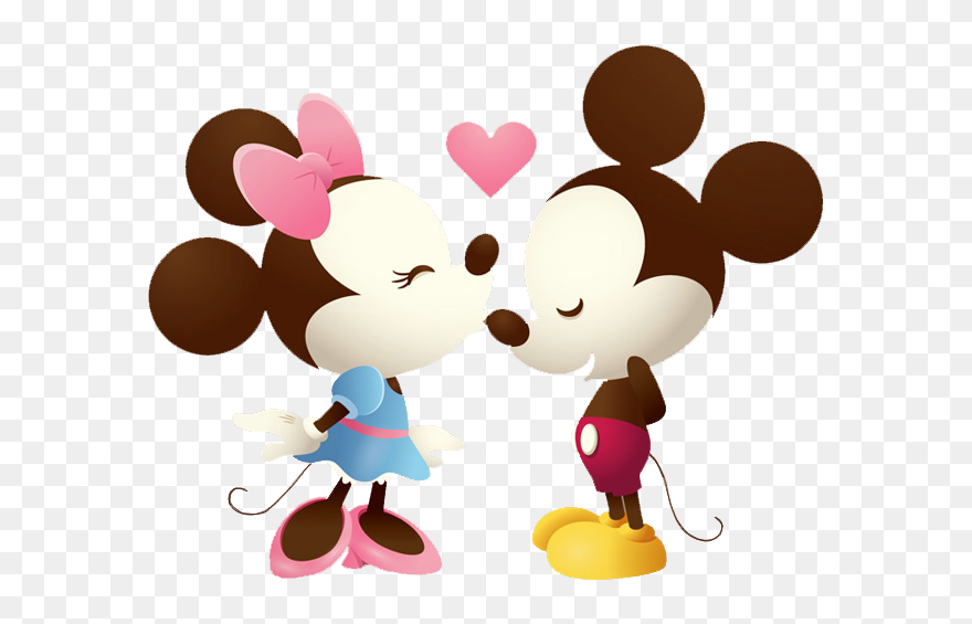 Cute Mickey And Minnie Clipart