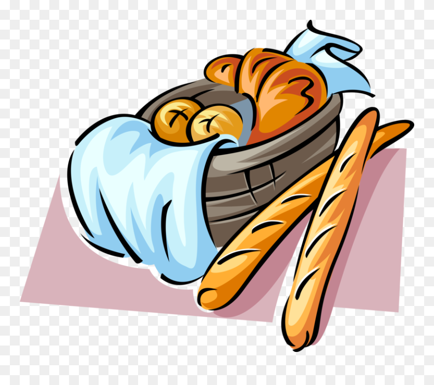 French Clipart French Croissant - French Bread Clipart - Png Download