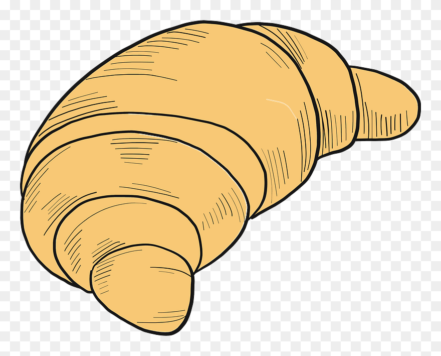 Croissant Clipart - Png Download