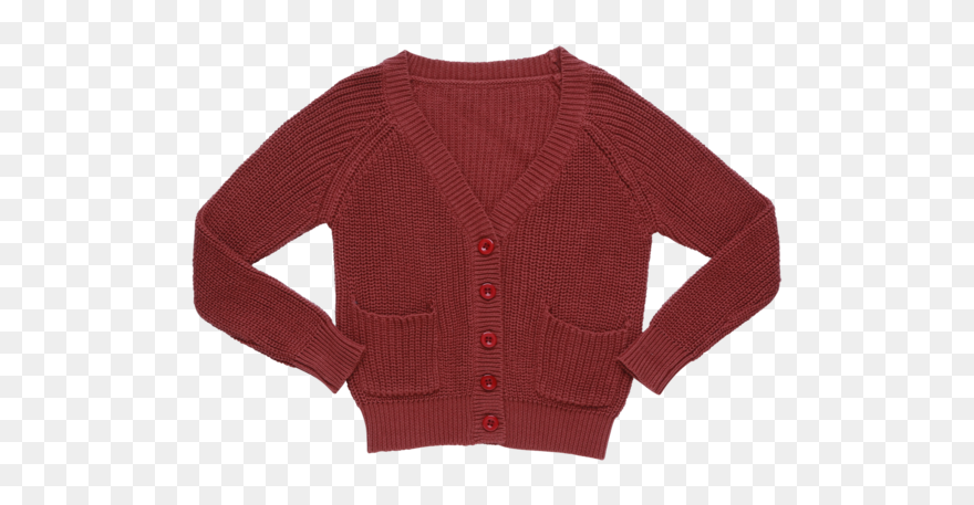 Cardigan Drawing Wool Sweater - Sweater Clipart